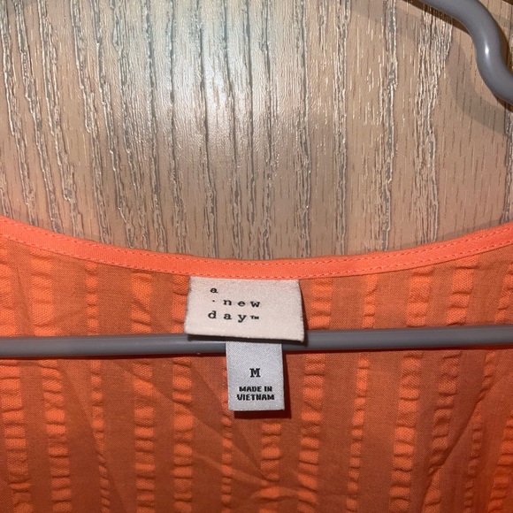 Seersucker Babydoll Dress - Picture 3 of 4